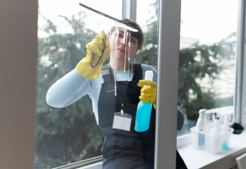 Nettoyage de vitres intérieures et extérieures à Vic-le-Comte